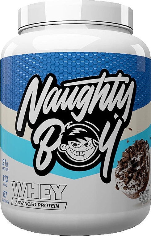 Białko serwatkowe Ciastka z kremem - Naughty Boy Whey Advanced Protein — Zdjęcie N1