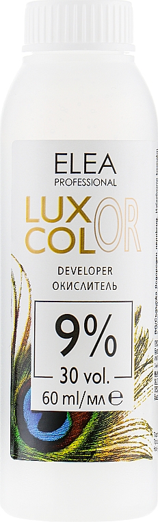 Utleniacz 9% - Elea Professional Luxor Color — Zdjęcie N3