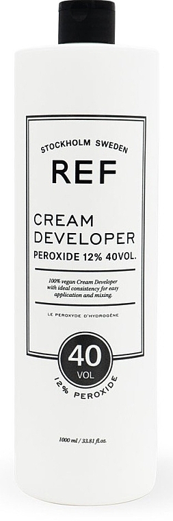 Krem utleniający - REF Cream Developer Peroxide 12% 40Vol  — Zdjęcie N1