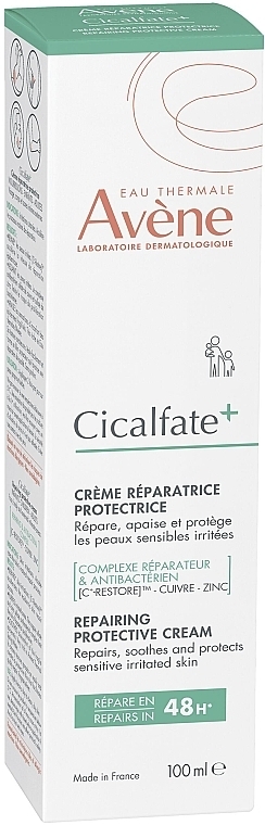 Regenerujący krem ochronny - Avene Cicalfate+ Repairing Protective Cream — Zdjęcie N3