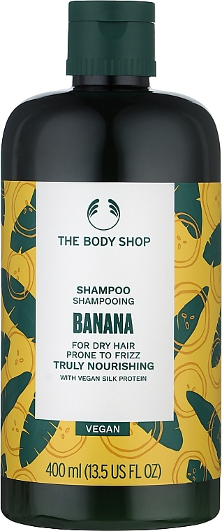 Odżywczy szampon do włosów - The Body Shop Banana Truly Nourishing Shampoo — Zdjęcie N2