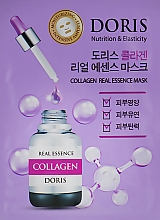 Maska w ampułce z kolagenem - Doris Collagen Real Essence Mask — Zdjęcie N1