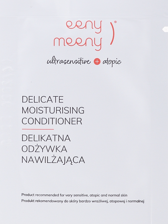 Nawilżająca odżywka do włosów - Eeny Meeny Delicate Moisturizing Conditioner (próbka) — Zdjęcie N1