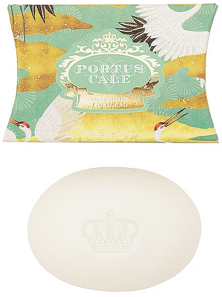 Nawilżające mydło w koste - Portus Cale White Crane Soap — Zdjęcie N1