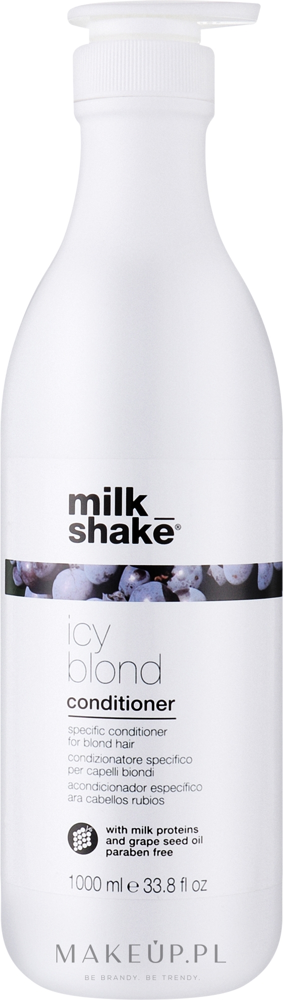 Odżywka Ice Blonde - Milk_Shake Icy Blond Conditioner — Zdjęcie 1000 ml