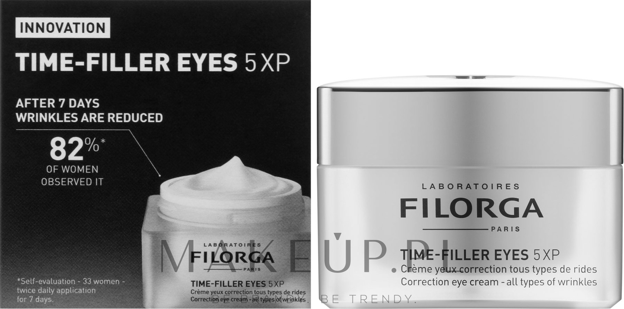 Korygujący krem pod oczy - Filorga Time-Filler Eyes 5XP Correction Eye Cream — Zdjęcie 15 ml
