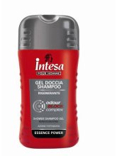 Kup Szampon do włosów i żel pod prysznic 2 w 1 dla mężczyzn - Intesa Silver Essence Power Shower Shampoo Gel