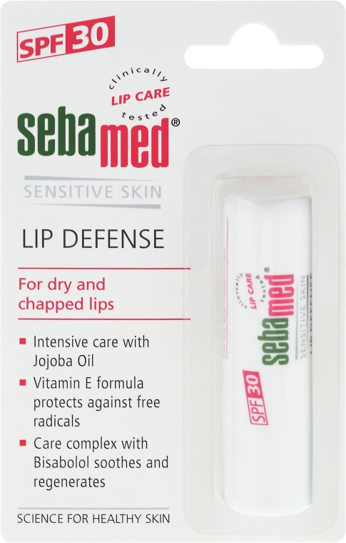 Ochronna pomadka do ust SPF 30 - Sebamed Lip Defense Balm — Zdjęcie N1