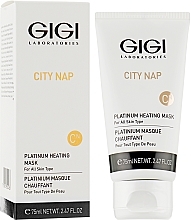 Platynowa maska do twarzy i dekoltu - Gigi City NAP Platinum Heating Mask — Zdjęcie N3