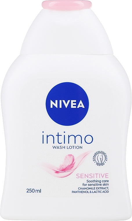 Delikatny płyn do higieny intymnej - NIVEA Intimo Wash Lotion Sensitive Skin