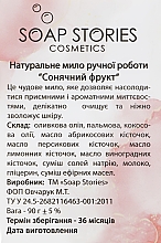 Mydło Życzenie Dla mojej ukochanej babci - Soap Stories Cosmetics — Zdjęcie N3