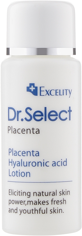 Zestaw - Dr.Select Excelity Placenta (serum/5ml + cr/8g + lotion/15ml + sh/gel/15ml) — Zdjęcie N3