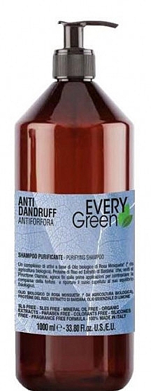 Szampon przeciwłupieżowy - EveryGreen Anti Dandruff Shampoo Purificante — Zdjęcie N1