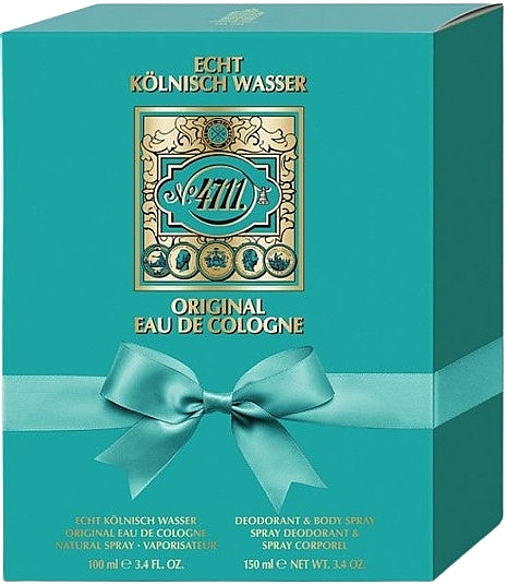 Maurer & Wirtz 4711 Original Eau de Cologne - Zestaw (edc/100ml + deo/150ml) — Zdjęcie N2