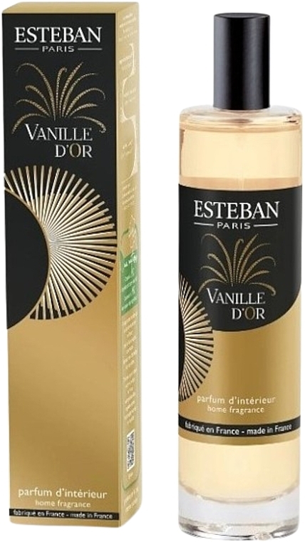 Esteban Vanille D'Or - Perfumowany spray do domu — Zdjęcie N1