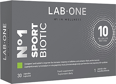 Suplement diety - Lab One Nº1 Sport Biotic — Zdjęcie N1