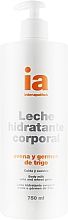 Kup Nawilżające mleczko do ciała z ekstraktem z kiełkami owsa i pszenicy - Interapothek Leche Hidratante Corporal