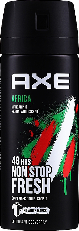 Perfumowany dezodorant w sprayu dla mężczyzn - Axe Africa Deodorant Body Spray — Zdjęcie N3