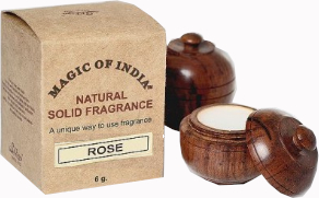 Naturalne perfumy w kremie, Rose - Shamasa — Zdjęcie N1