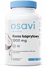 Kup Suplement diety Kwas kaprylowy, 1200 mg - Osavi