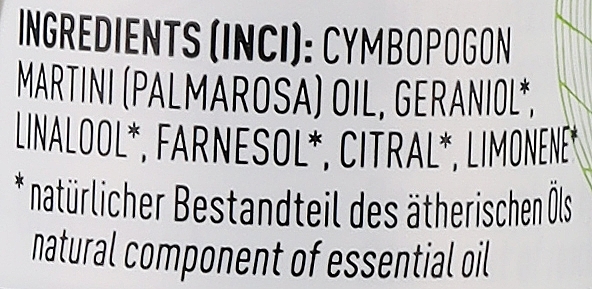 Olejek eteryczny z palmerozy - Styx Naturcosmetic Essential Oil — Zdjęcie N2
