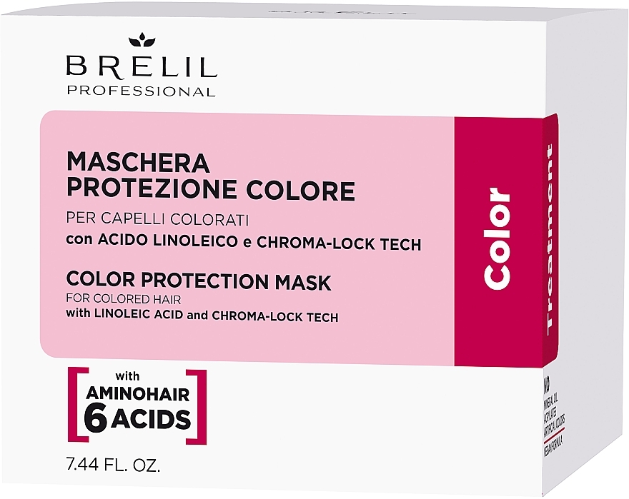 Maska do włosów farbowanych - Brelil Color Treatment Color Protection Mask — Zdjęcie N2