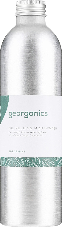 Płyn do płukania jamy ustnej - Georganics Spearmint Mouthwash — Zdjęcie N5