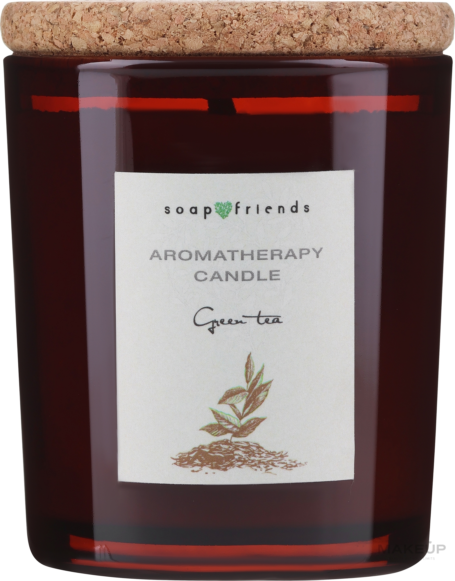 Świeca do aromaterapii o zapachu zielonej herbaty - Soap&Friends — Zdjęcie 230 ml