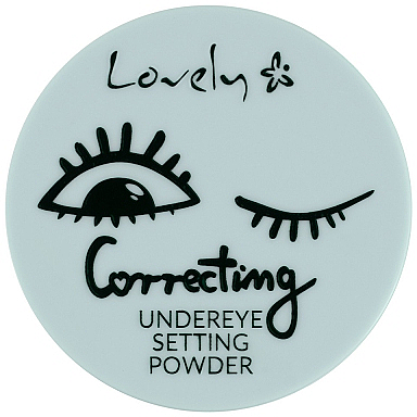 Puder pod oczy - Lovely Under Eye Correcting Setting Powder — Zdjęcie N1