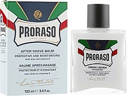 Ochronny balsam nawilżający po goleniu z aloesem i witaminą E dla mężczyzn - Proraso Blue Line After Shave Balm — Zdjęcie N8