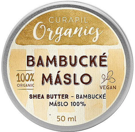 Organiczne masło shea - Curapil Organics Shea Butter — Zdjęcie N1