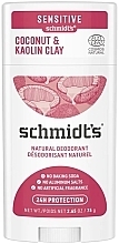 Kup Naturalny dezodorant w sztyfcie Kokos i glinka kaolinowa - Schmidt's Sensitive Natural Deodorant Coconut & Kaolin Clay