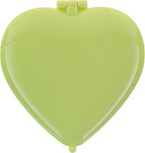 Kup Lusterko kosmetyczne w kształcie serca 85550, jasnozielone - Top Choice Colours Mirror