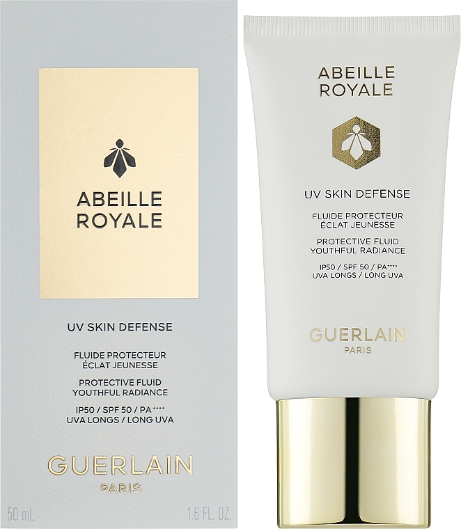 Fluid przeciwsłoneczny - Guerlain Abeille Royale UV Skin Defense Protective Fluid SPF50 — Zdjęcie N2
