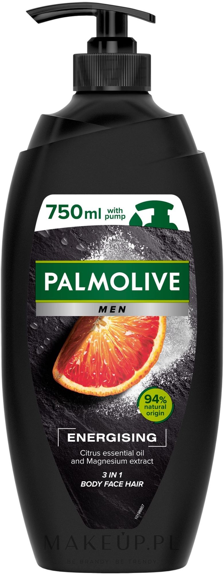 Orzeźwiający żel pod prysznic dla mężczyzn 3w1, cytrusy i magnez - Palmolive MEN Energising — Zdjęcie 750 ml