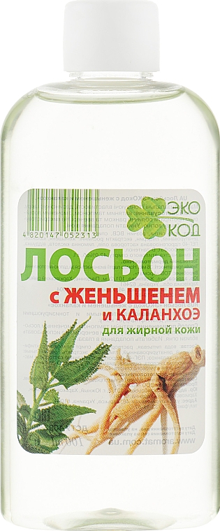 Balsam do twarzy EcoCode z żeń-szeniem i kalanchoe - Aromat
