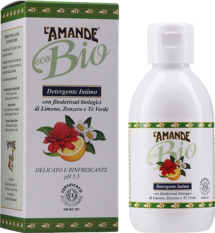 Mydło do higieny intymnej - L'Amande Eco Bio Intimate Soap — Zdjęcie N2