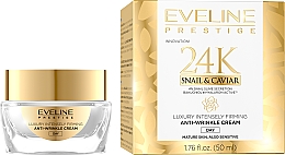 Kup Krem do twarzy na dzień - Eveline Prestige 24k Snail & Caviar Anti-Wrinkle Day Cream