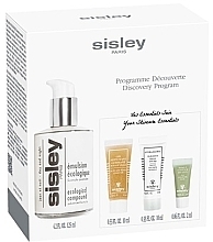 Zestaw - Sisley Discovery Program Set (f/emuls/125ml + f/gel/10ml + f/cr/10ml + eye/mask/2ml) — Zdjęcie N1