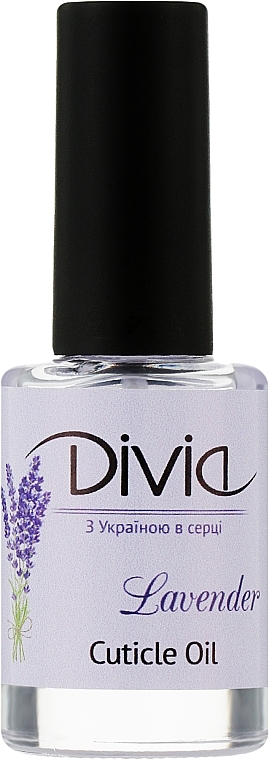 Lawendowy olejek do skórek - Divia Cuticle Oil Lavender Di1633