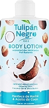 Balsam do ciała z masłem shea i olejem kokosowym - Tulipan Negro Shea Butter & Coconut Oil Body Lotion — Zdjęcie N1