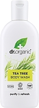 Rewitalizujący żel pod prysznic Drzewo herbaciane - Dr Organic Bioactive Skincare Tea Tree Body Wash — Zdjęcie N1
