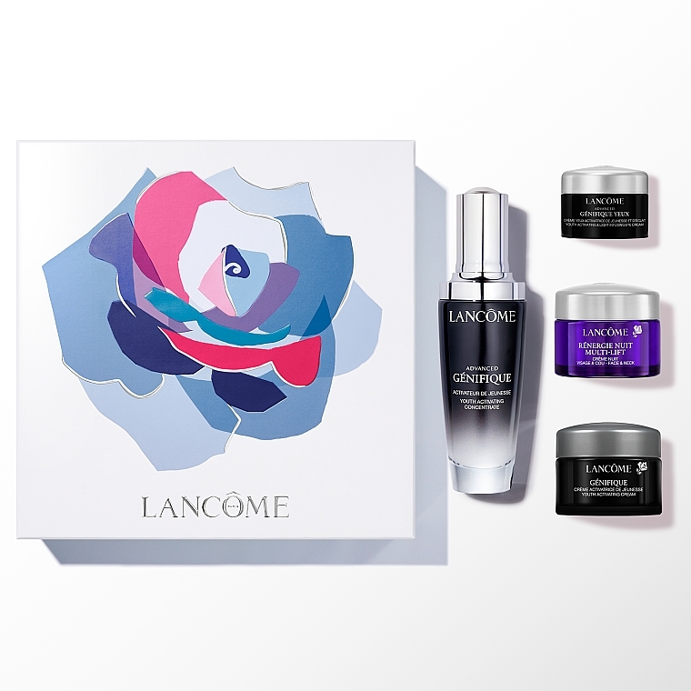 Zestaw do pielęgnacji twarzy - Lancome Genifique (conc/50ml + cr/2x15ml + eye/cr/5ml) — Zdjęcie N2