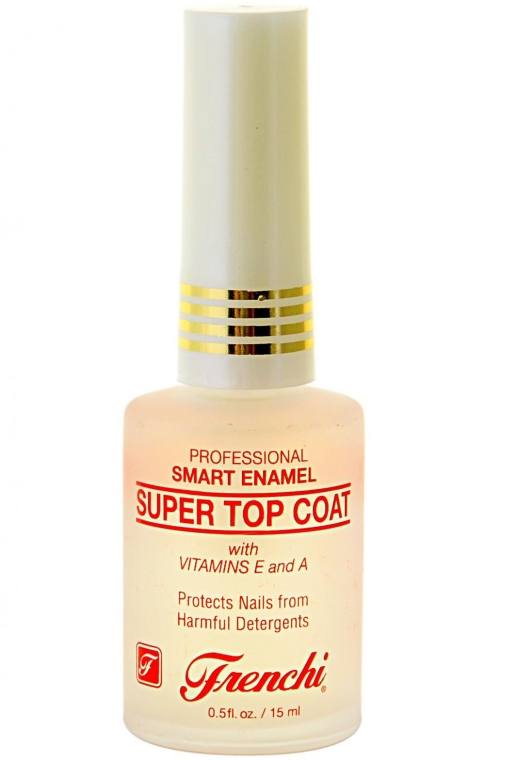 Preparat ochronny do paznokci - Frenchi Super Top Coat — Zdjęcie N2