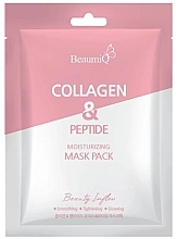 Maska na twarz z kolagenem - BeaumiQ Mask Pack Collagen & Peptide  — Zdjęcie N1