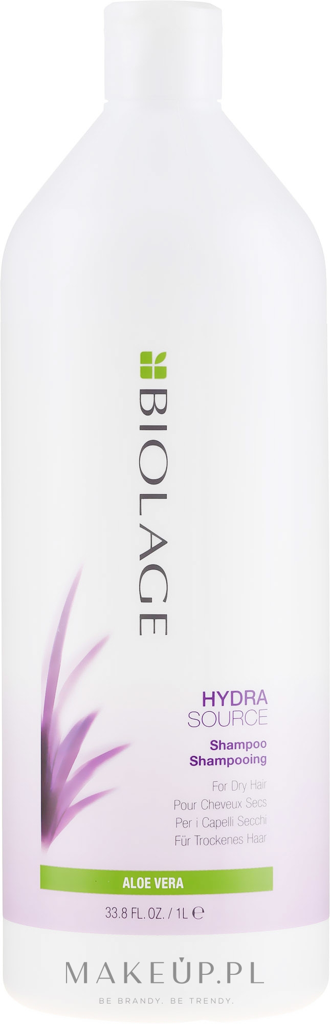 Nawilżający szampon do włosów suchych - Biolage Hydrasource Ultra Aloe Shampoo — Zdjęcie 1000 ml
