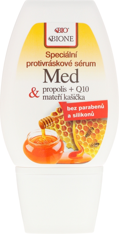 Serum do twarzy z mleczkiem pszczelim i koenzymem Q10 - Bione Cosmetics Honey + Q10 Serum — Zdjęcie N2