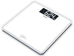 Szklana waga, biała - Beurer GS 410 Signature Line — Zdjęcie N1