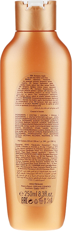 Odżywczy szampon do włosów Mleko i miód - Oriflame Milk & Honey Gold Shampoo — Zdjęcie N4