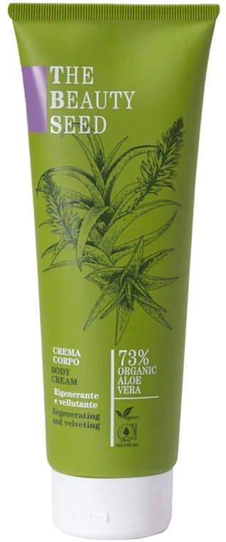 Odżywczy krem do ciała nawilżający i regenerujący skórę - Bioearth The Beauty Seed 2.0 Body Cream Regenerating And Velveting (próbka) — Zdjęcie N1